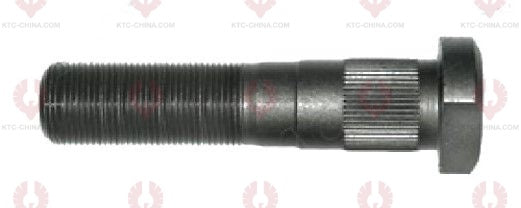 AT5488 Bolt EMPTY OUTSIDE THREAD: M22X1.5 LENGTH UNDER HEAD: 100 THREAD LENGTH: 54 KNURLING DIAMETER: 23.3 HEAD HEIGHT: 10 HEAD DIAMETER: 32 A F DIMENSION: EMPTY NUT HEIGHT: EMPTY