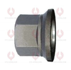 AT5493 Bolt DORSE OUTSIDE THREAD: M22X1.5 LENGTH UNDER HEAD: 110 THREAD LENGTH: 53 KNURLING DIAMETER: 23.3 HEAD HEIGHT: 10 HEAD DIAMETER: 32 A F DIMENSION: 32 NUT HEIGHT: 32