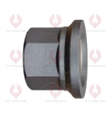 AT5503 Bolt STEYR FRONT OUTSIDE THREAD: M22X1.5 LENGTH UNDER HEAD: 97 THREAD LENGTH: 38 KNURLING DIAMETER: 23 HEAD HEIGHT: 12 HEAD DIAMETER: 35 A F DIMENSION: 32 NUT HEIGHT: 32