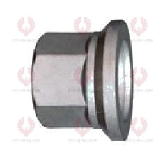 AT5519 Bolt SAF OUTSIDE THREAD: M22X1.5 LENGTH UNDER HEAD: 83 THREAD LENGTH: 59 KNURLING DIAMETER: 22.4 HEAD HEIGHT: 10 HEAD DIAMETER: 32 A F DIMENSION: 32 NUT HEIGHT: 32 1.303.1074.13