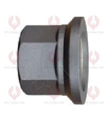 AT5575 Bolt RENAULT VOLVO OUTSIDE THREAD: M22X1.5 LENGTH UNDER HEAD: 122 THREAD LENGTH: 91 KNURLING DIAMETER: 25.5 HEAD HEIGHT: 10.5 HEAD DIAMETER: 36 A F DIMENSION: 33 NUT HEIGHT: 32 74 20 553 560