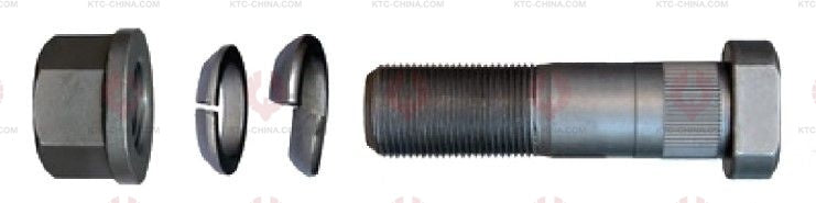 AT5665 Bolt IVECO OUTSIDE THREAD: M22X1.5 LENGTH UNDER HEAD: 90 THREAD LENGTH: 38 KNURLING DIAMETER: 22.5 HEAD HEIGHT: 10 HEAD DIAMETER: 32 A F DIMENSION: 30 NUT HEIGHT: 22 4211 7451