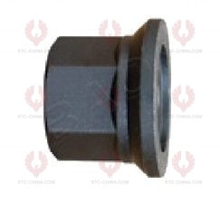 AT5678 Bolt IVECO OUTSIDE THREAD: M22X1.5 LENGTH UNDER HEAD: 65 THREAD LENGTH: 38 KNURLING DIAMETER: 22.5 HEAD HEIGHT: 10 HEAD DIAMETER: 32 A F DIMENSION: 32 NUT HEIGHT: 27 4211 7445