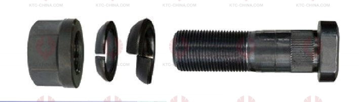 AT5680 Bolt IVECO OUTSIDE THREAD: M22X1.5 LENGTH UNDER HEAD: 60 THREAD LENGTH: 38 KNURLING DIAMETER: 22.5 HEAD HEIGHT: 10 HEAD DIAMETER: 32 A F DIMENSION: 30 NUT HEIGHT: 22 4211 7444