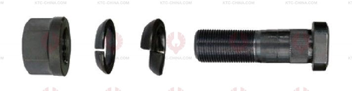 AT5692 Bolt IVECO OUTSIDE THREAD: M18X1.5 LENGTH UNDER HEAD: 56 THREAD LENGTH: 26 KNURLING DIAMETER: 18.3 HEAD HEIGHT: 8 HEAD DIAMETER: 28 A F DIMENSION: 24 NUT HEIGHT: 19 716 8346