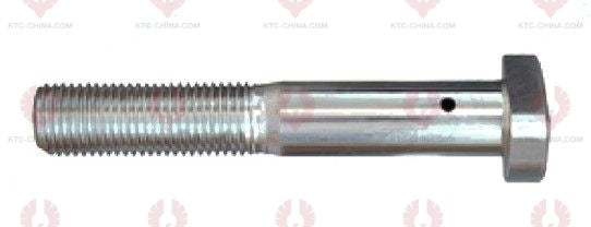 AT5700 Bolt TRILEX OUTSIDE THREAD: M18X2.0 LENGTH UNDER HEAD: 130 THREAD LENGTH: 80 KNURLING DIAMETER: 18 HEAD HEIGHT: 10 HEAD DIAMETER: 40 A F DIMENSION: EMPTY NUT HEIGHT: EMPTY