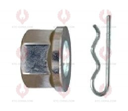 AT5720 Bolt TRILEX OUTSIDE THREAD: M18X2.0 LENGTH UNDER HEAD: 65 THREAD LENGTH: 40 KNURLING DIAMETER: 18 HEAD HEIGHT: 10 HEAD DIAMETER: 40 A F DIMENSION: 27 NUT HEIGHT: 21 659 112 451