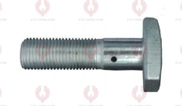 AT5754 Bolt TRILEX OUTSIDE THREAD: M20X2.0 LENGTH UNDER HEAD: 57 THREAD LENGTH: 32 KNURLING DIAMETER: 20 HEAD HEIGHT: 12 HEAD DIAMETER: 45 A F DIMENSION: EMPTY NUT HEIGHT: EMPTY 659 112 616