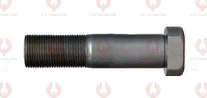AT5797 Bolt MERCEDES BENZ OUTSIDE THREAD: M18X1.5 LENGTH UNDER HEAD: 65 THREAD LENGTH: 30 KNURLING DIAMETER: 18 HEAD HEIGHT: 9 HEAD DIAMETER: 27 A F DIMENSION: EMPTY NUT HEIGHT: EMPTY 318 402 00 71