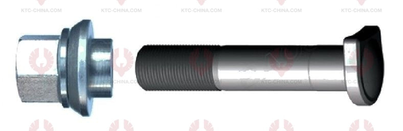 AT5849 Bolt MERCEDES BENZ OUTSIDE THREAD: M22X1.5 LENGTH UNDER HEAD: 110 THREAD LENGTH: 40 KNURLING DIAMETER: 22 HEAD HEIGHT: 10 HEAD DIAMETER: 32 A F DIMENSION: 32 NUT HEIGHT: 27 39 381 401 07 71
