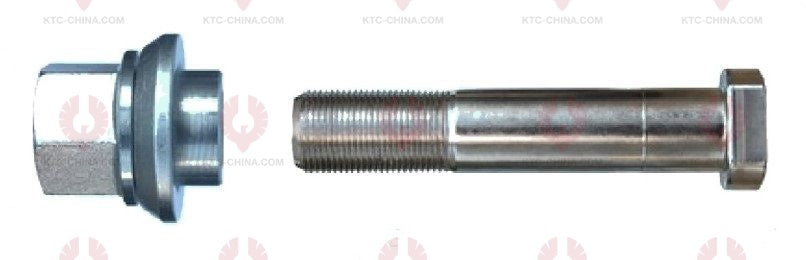 AT5851 Bolt MERCEDES BENZ OUTSIDE THREAD: M22X1.5 LENGTH UNDER HEAD: 110 THREAD LENGTH: 40 KNURLING DIAMETER: 22 HEAD HEIGHT: 10 HEAD DIAMETER: 32 A F DIMENSION: 32 NUT HEIGHT: 27 39 381 401 07 71
