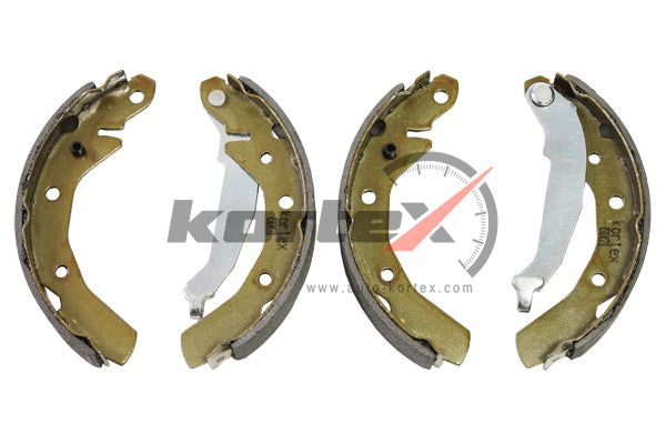 AT9538 Brake Shoes DAEWOO MATIZ 98- CHEVROLET SPARK 05- CHERY QQ 06- set TRE:GS8645 | OEM:91054000 96268686 96446178 AMDBF226 GS8645 KS024 MLD01 PLC001 SA086