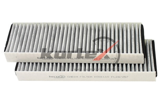 AT10127 Filter Filter Cabin AUDI A6 04- (coal)(set 2pcs) 4F0819439A  LAK239S