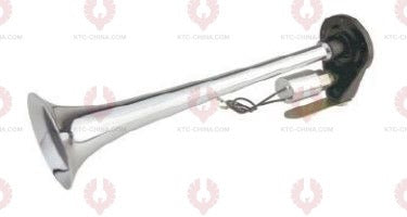 AT10348 Car Horn LENGTH: 230 360MM  VOLTAGE: 12V 24V  CURRENT: 3A  SOUND LEVEL: 115+-10DB  FREQUENCY: 380 440HZ