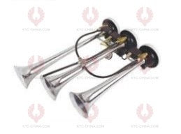AT10359 Car Horn LENGTH: 305 345 390MM  VOLTAGE: 12V 24V  CURRENT: 3A  SOUND LEVEL: 115+-10DB  FREQUENCY: 380 440HZ