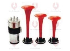 AT10367 Car Horn LENGTH: 155 170 220MM  VOLTAGE: 12V 24  CURRENT: 15A  SOUND LEVEL: 115+-10DB  FREQUENCY: 530 680HZ
