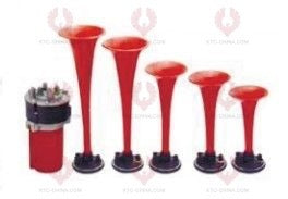 AT10372 Car Horn LENGTH: 155 195 210 255 275MM  VOLTAGE: 12V 24  CURRENT: 15A  SOUND LEVEL: 115+-10DB  FREQUENCY: 530 680HZ