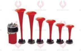 AT10373 Car Horn LENGTH: 155 170 195 210 255 275MM  VOLTAGE: 12V 24V  CURRENT: 15A  SOUND LEVEL: 115+-10DB  FREQUENCY: 530 680HZ