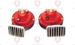 AT10377 Car Horn DIAMETER: ⏀90MM  VOLTAGE: 12V 24V  CURRENT: 4A  SOUND LEVEL: 115+-10DB  FREQUENCY: 410+-20 510+-20HZ