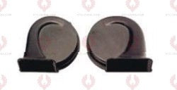 AT10384 Car Horn DIAMETER: ⏀95MM  VOLTAGE: 12V 24V  CURRENT: 4A  SOUND LEVEL: 115+-10DB  FREQUENCY: 410+-20 510+-20HZ