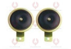 AT10399 Car Horn DIAMETER: ⏀70MM  VOLTAGE: 12V 24V  CURRENT: <3A <2A  SOUND LEVEL: 110+-5DB  FREQUENCY: 420+-20 350+-20HZ