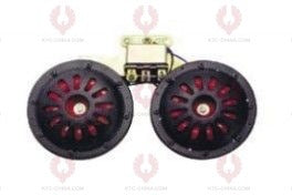 AT10431 Car Horn DIAMETER: ⏀125MM  VOLTAGE: 12V 24V  CURRENT: <3A <2A  SOUND LEVEL: 110+-5DB  FREQUENCY: 390+-20 310+-20HZ