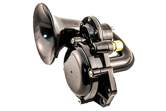 AT10480 Car Horn VOLTAGE: 12V 24V  CURRENT: 15A  SOUND LEVEL: 115+-10DB  FREQUENCY: 530 680HZ