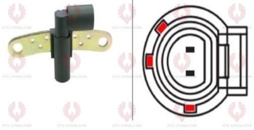 AT13086 Crankshaft Position Sensor 6001548175  8200436025  2379800QAC  8200643171  77 00 101 969  82 00 396 919  82 00 436 025 DACIA LOGAN NISSAN KUBISTAR (X76) RENAULT TWINGO (C06) (2004 09 -  ) (2003 08 -  ) (1993 03 -  ) 8200436025 7700101969