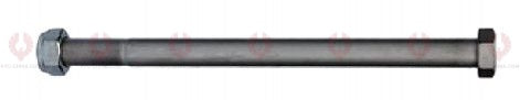 AT4579 C-Bolt C-BOLT  OUTSIDE THREAD: M18X1.5  LENGTH UNDER HEAD: 10"=254  THREAD LENGTH: 80  HEAD HEIGHT: 12  HEAD DIAMETER: 27  A F DIMENSION: 27  NUT HEIGHT: 17