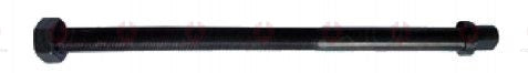 AT4581 C-Bolt C-BOLT  OUTSIDE THREAD: M16X1.5  LENGTH UNDER HEAD: 14"=356  THREAD LENGTH: 214  HEAD HEIGHT: 22  HEAD DIAMETER: 25  A F DIMENSION: 24  NUT HEIGHT: 15