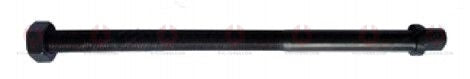 AT4587 C-Bolt C-BOLT  OUTSIDE THREAD: M14X1.75  LENGTH UNDER HEAD: 11"=279  THREAD LENGTH: 140  HEAD HEIGHT: 28  HEAD DIAMETER: 19  A F DIMENSION: 22  NUT HEIGHT: 11
