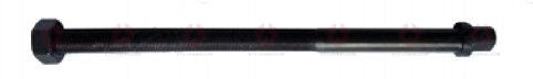 AT4588 C-Bolt C-BOLT  OUTSIDE THREAD: M14X1.75  LENGTH UNDER HEAD: 10"=254  THREAD LENGTH: 127  HEAD HEIGHT: 28  HEAD DIAMETER: 19  A F DIMENSION: 22  NUT HEIGHT: 11
