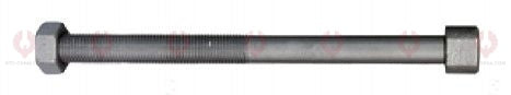 AT4591 C-Bolt C-BOLT  OUTSIDE THREAD: M16X1.5  LENGTH UNDER HEAD: 12"=305  THREAD LENGTH: 229  HEAD HEIGHT: 11  HEAD DIAMETER: 30  A F DIMENSION: 24  NUT HEIGHT: 15