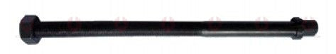 AT4597 C-Bolt C-BOLT  OUTSIDE THREAD: M16X1.5  LENGTH UNDER HEAD: 10"=254  THREAD LENGTH: 152  HEAD HEIGHT: 22  HEAD DIAMETER: 25  A F DIMENSION: 24  NUT HEIGHT: 15
