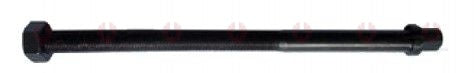 AT4600 C-Bolt C-BOLT  OUTSIDE THREAD: M16X1.5  LENGTH UNDER HEAD: 7"=178  THREAD LENGTH: 107  HEAD HEIGHT: 22  HEAD DIAMETER: 25  A F DIMENSION: 24  NUT HEIGHT: 15
