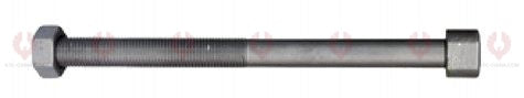 AT4608 C-Bolt C-BOLT  OUTSIDE THREAD: M16X1.5  LENGTH UNDER HEAD: 7"=178  THREAD LENGTH: 134  HEAD HEIGHT: 11  HEAD DIAMETER: 30  A F DIMENSION: 24  NUT HEIGHT: 15