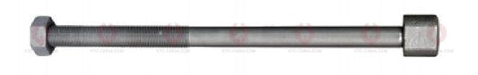 AT4612 C-Bolt C-BOLT  OUTSIDE THREAD: M16X1.5  LENGTH UNDER HEAD: 11"=279  THREAD LENGTH: 209  HEAD HEIGHT: 18  HEAD DIAMETER: 24  A F DIMENSION: 24  NUT HEIGHT: 15