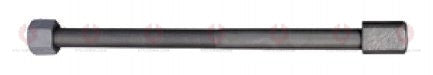 AT4616 C-Bolt C-BOLT  OUTSIDE THREAD: M14X1.5  LENGTH UNDER HEAD: 11"=279  THREAD LENGTH: 209  HEAD HEIGHT: 26  HEAD DIAMETER: 22  A F DIMENSION: 22  NUT HEIGHT: 11