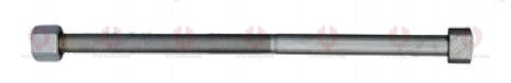 AT4617 C-Bolt C-BOLT  OUTSIDE THREAD: M14X1.5  LENGTH UNDER HEAD: 13"=330  THREAD LENGTH: 248  HEAD HEIGHT: 13  HEAD DIAMETER: 22  A F DIMENSION: 22  NUT HEIGHT: 14