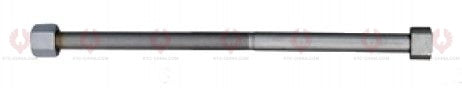 AT4621 C-Bolt C-BOLT  OUTSIDE THREAD: M12X1.5  LENGTH UNDER HEAD: 14"=356  THREAD LENGTH: 267  HEAD HEIGHT: 12  HEAD DIAMETER: 17  A F DIMENSION: 19  NUT HEIGHT: 12