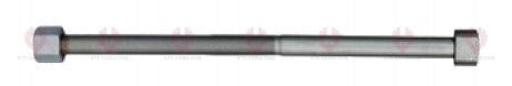 AT4638 C-Bolt C-BOLT  OUTSIDE THREAD: M12X1.75  LENGTH UNDER HEAD: 12"=305  THREAD LENGTH: 229  HEAD HEIGHT: 10  HEAD DIAMETER: 17  A F DIMENSION: 19  NUT HEIGHT: 11