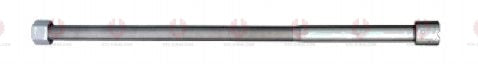 AT4658 C-Bolt C-BOLT  OUTSIDE THREAD: 5 16"-20  LENGTH UNDER HEAD: 5"=127  THREAD LENGTH: 95  HEAD HEIGHT: 8  HEAD DIAMETER: 13  A F DIMENSION: 13  NUT HEIGHT: 8