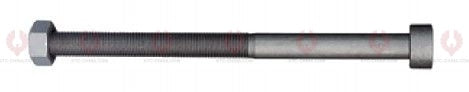 AT4670 C-Bolt C-BOLT  OUTSIDE THREAD: M16X1.5  LENGTH UNDER HEAD: 13"=330  THREAD LENGTH: 248  HEAD HEIGHT: 13  HEAD DIAMETER: 25  A F DIMENSION: 24  NUT HEIGHT: 14