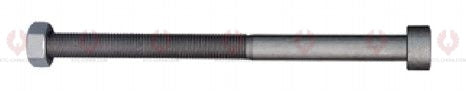 AT4676 C-Bolt C-BOLT  OUTSIDE THREAD: M16X1.5  LENGTH UNDER HEAD: 7"=178  THREAD LENGTH: 134  HEAD HEIGHT: 13  HEAD DIAMETER: 25  A F DIMENSION: 24  NUT HEIGHT: 14