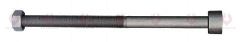 AT4700 C-Bolt C-BOLT  OUTSIDE THREAD: M14X1.5  LENGTH UNDER HEAD: 5"=127  THREAD LENGTH: 95  HEAD HEIGHT: 12  HEAD DIAMETER: 24  A F DIMENSION: 22  NUT HEIGHT: 11