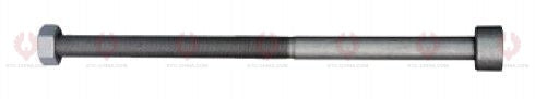 AT4702 C-Bolt C-BOLT  OUTSIDE THREAD: M12X1.75  LENGTH UNDER HEAD: 8"=203  THREAD LENGTH: 152  HEAD HEIGHT: 16  HEAD DIAMETER: 23  A F DIMENSION: 19  NUT HEIGHT: 10