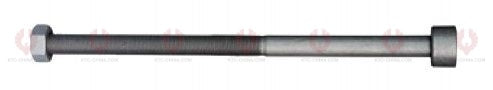 AT4704 C-Bolt C-BOLT  OUTSIDE THREAD: M12X1.75  LENGTH UNDER HEAD: 6"=153  THREAD LENGTH: 114  HEAD HEIGHT: 16  HEAD DIAMETER: 23  A F DIMENSION: 19  NUT HEIGHT: 10