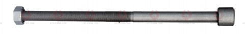 AT4708 C-Bolt C-BOLT  OUTSIDE THREAD: M12X1.5  LENGTH UNDER HEAD: 10"=254  THREAD LENGTH: 190  HEAD HEIGHT: 14  HEAD DIAMETER: 17  A F DIMENSION: 19  NUT HEIGHT: 10