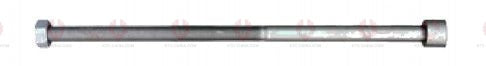 AT4710 C-Bolt C-BOLT  OUTSIDE THREAD: M10X1.5  LENGTH UNDER HEAD: 6"=152  THREAD LENGTH: 114  HEAD HEIGHT: 16  HEAD DIAMETER: 14  A F DIMENSION: 16  NUT HEIGHT: 8