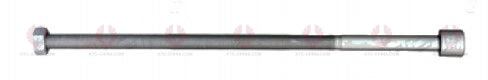 AT4714 C-Bolt C-BOLT  OUTSIDE THREAD: 7 16"-20  LENGTH UNDER HEAD: 8"=203  THREAD LENGTH: 152  HEAD HEIGHT: 19  HEAD DIAMETER: 16  A F DIMENSION: 19  NUT HEIGHT: 16